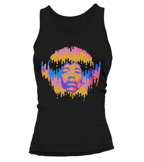 Jimi Hendrix Neon Melt Tank top Woman
