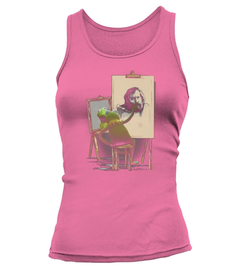 Kermit the frog painting Jim Henson Tank top Woman