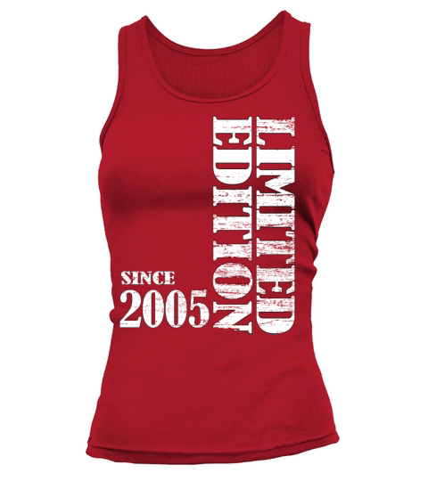 Limited Edition since 2005 vintage 17th Bithday Tank top Woman