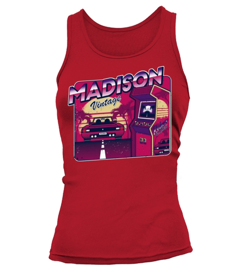 Madison - Personalized Vintage Gamer 80s 90s Tank top Woman