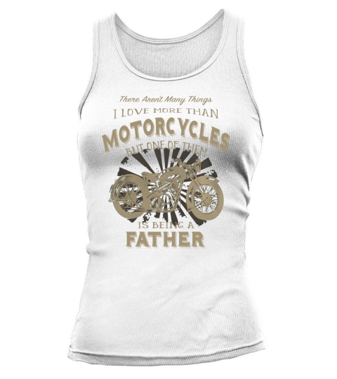 Motorcycle Father Shirt Funny Vintage Biker Dad T-Shirt Tank top Woman