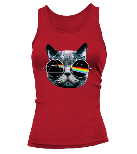 Pink Floyd Dark Side Of The Cat Mens T-Shirt Tank top Woman
