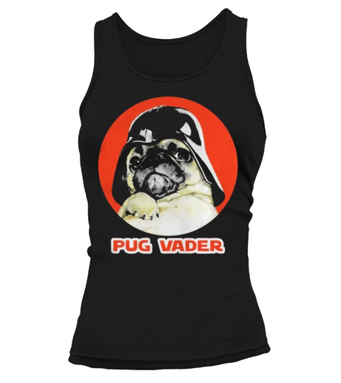 Pug vader Tank top Woman