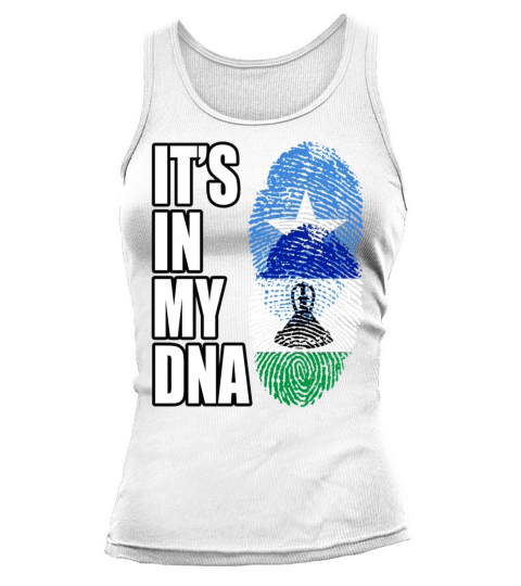 Somali And Basotho Vintage Heritage DNA Flag Tank top Woman