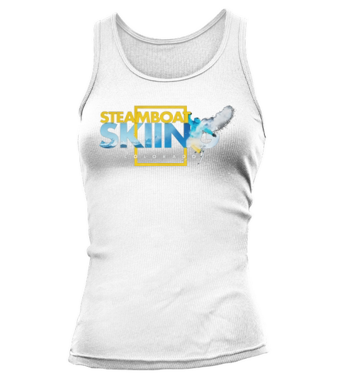 Steamboat Mount Werner Colorado Ski T-Shirt Tank top Woman