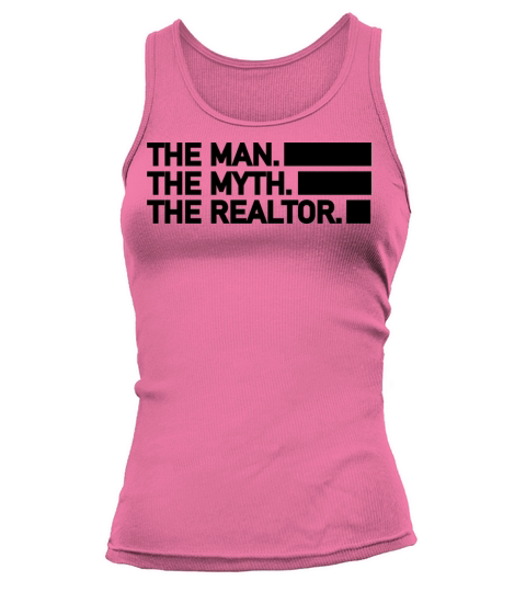 The man the myth the realtor retro vintage Tank top Woman