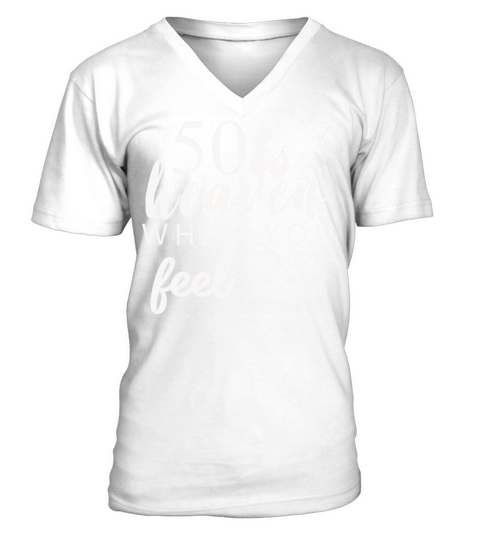 50th Birthday V-Neck T-shirt