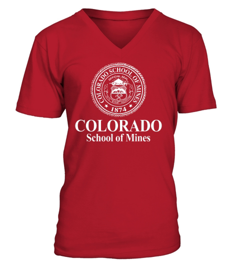 Colorado School of Mines. V-Neck T-shirt