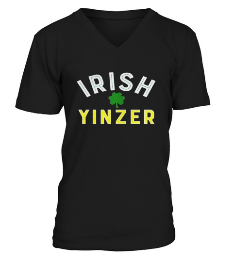 Irish Yinzer Shirt V-Neck T-shirt