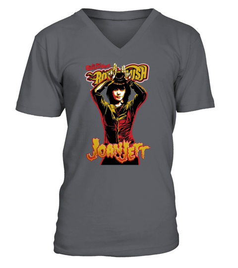 Joan Jett  The Queen Of Noise Tshirt V-Neck T-shirt
