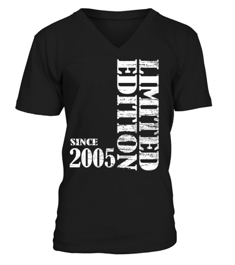 Limited Edition since 2005 vintage 17th Bithday V-Neck T-shirt
