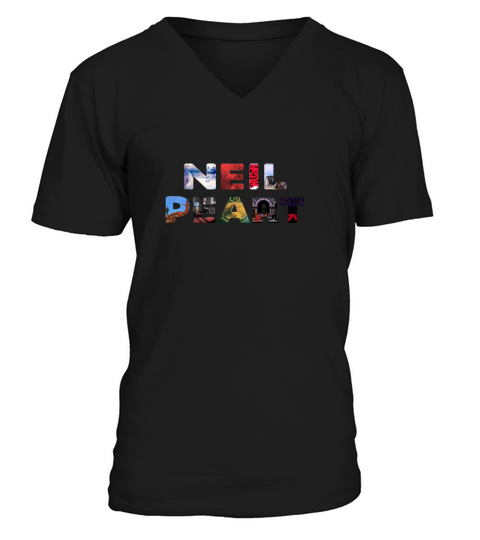 Neil Peart Legend Never Die Rush band dummer shirt V-Neck T-shirt