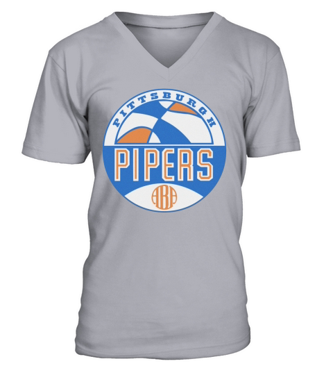 Pittsburgh Pipers Vintage V-Neck T-shirt