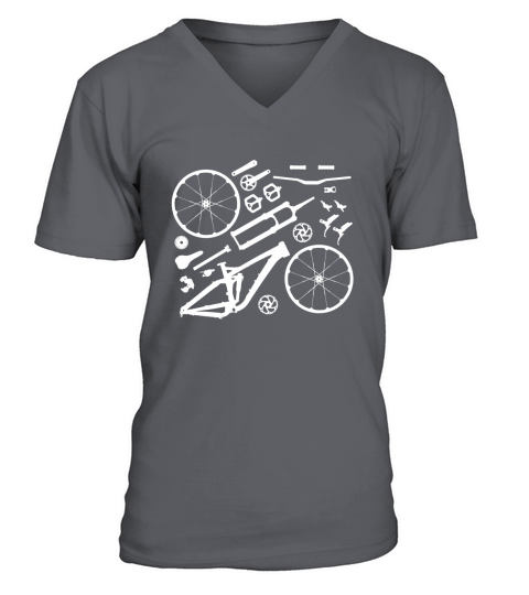 T-shirt VTT avec freeride et vélo de montagne V-Neck T-shirt