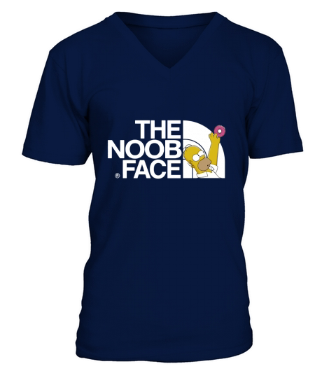 The Noob Face V-Neck T-shirt