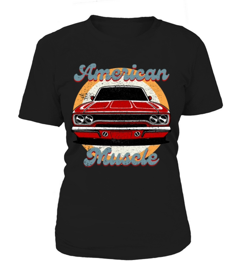 American muscle vintage classic car Women's T-Shirt