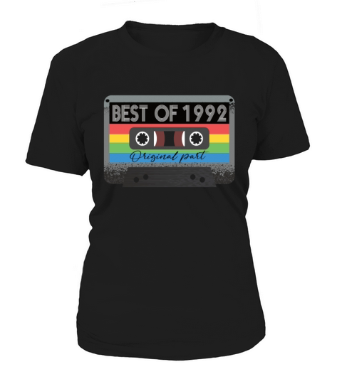 Best Of 1992 Vintage Cassette Retro Birthday Women's T-Shirt