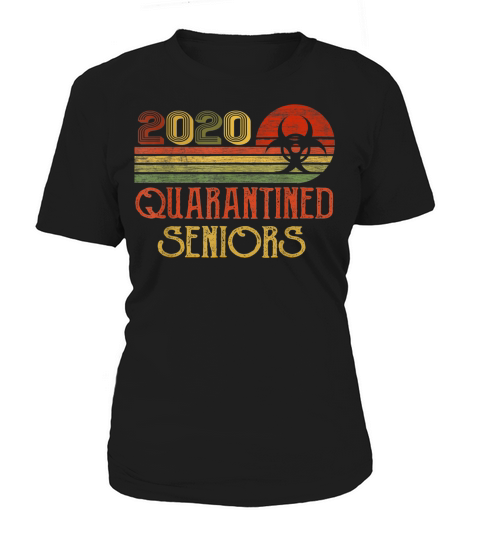 Class Of 2020 Senior Quarantine Funny Graduation Vintage T-Shirt Women's T-Shirt