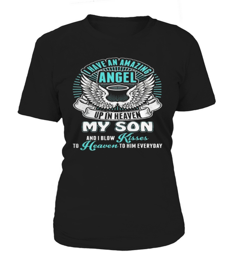 My son in heaven mommy shirt for my son Women's T-Shirt