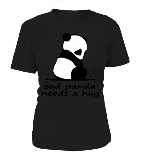 sad panda needs a hug Women's T-Shirt
