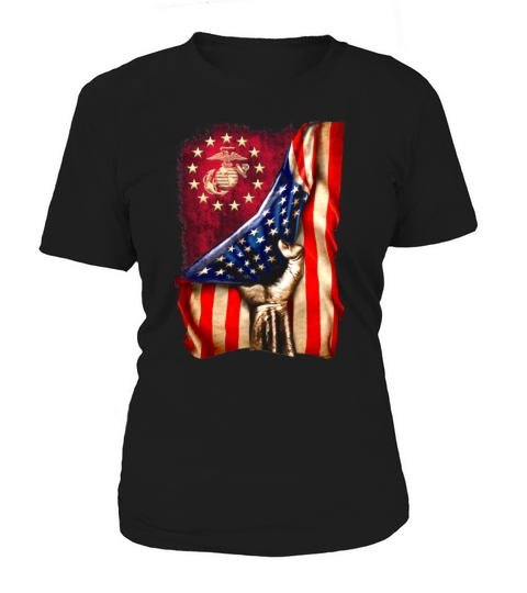 US Marine Corps American flag shirt Women's T-Shirt