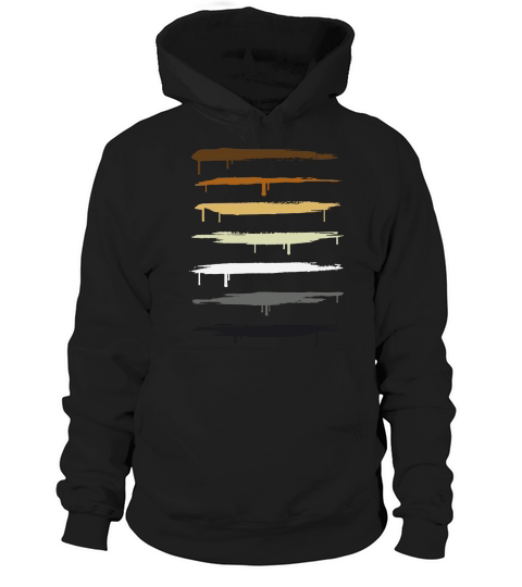 Bear Pride Colors Hoodie Unisex