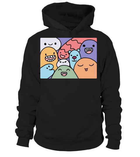 colorful monsters Hoodie Unisex