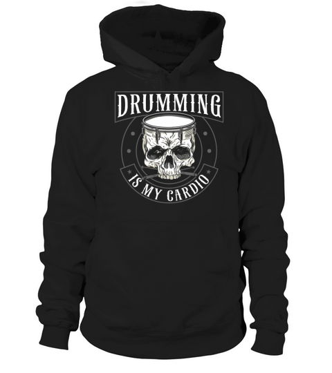 Drummer Drum Set Vintage Drumming Hoodie Unisex