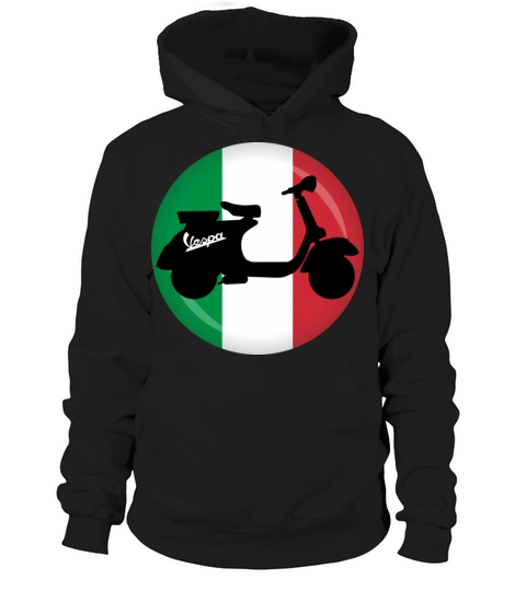 ITALIA VESPA SCOOTER T SHIRT Hoodie Unisex