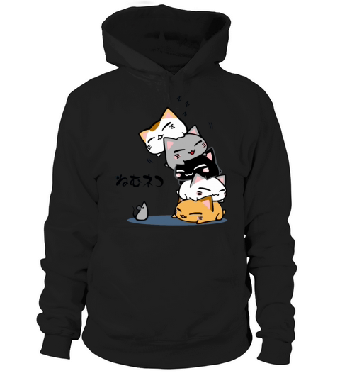 Neko Uh oh Cute Cat Hoodie Unisex