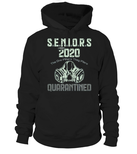 Quarantined Class of 2020 Graduation Seniors Matching Design Hoodie Unisex