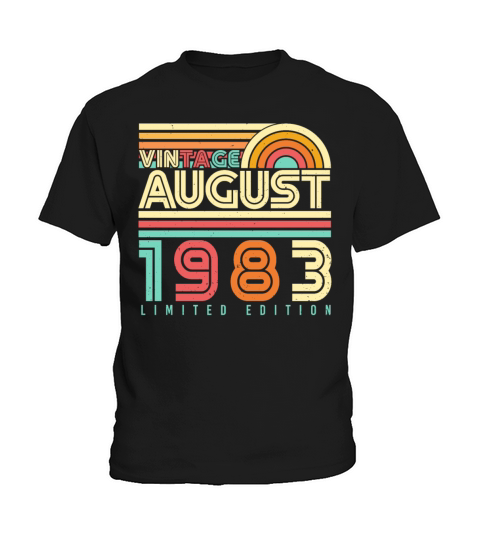 August 1983 Vintage Kids T-Shirt