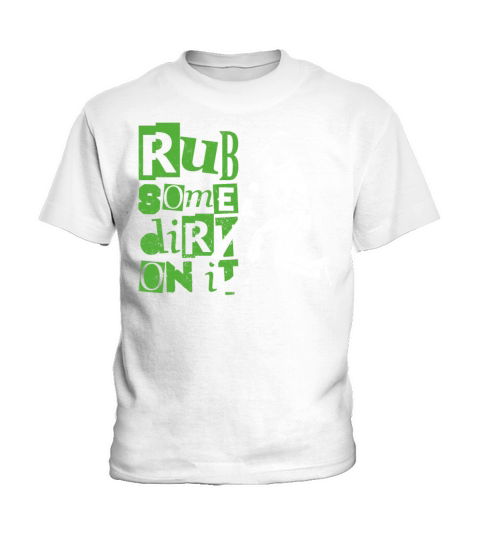 Baseball Fan Vintage Batter Rub Kids T-Shirt