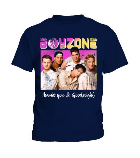 Boyzone Thank You & Goodnight 2019 Tour Merchandise shirt Kids T-Shirt