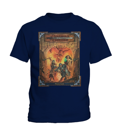 Dungeons And Dragons Caves of Shadow Kids T-Shirt