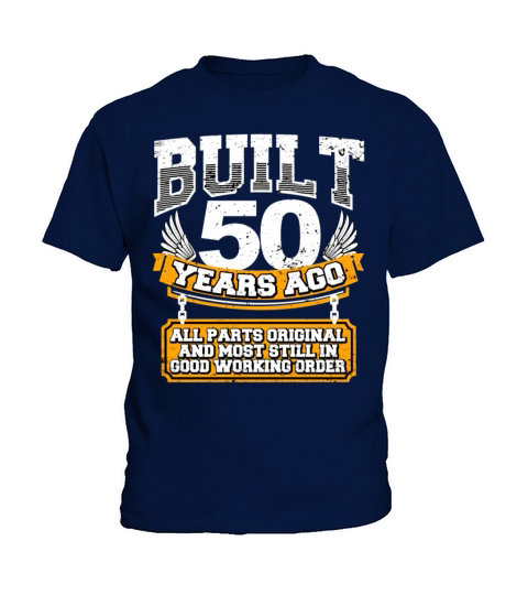 Funny 50th Birthday Shirt Saying Age 50 Year Joke Kids T-Shirt