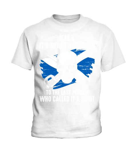 How To Wear The Kilt Design For A Tartan Kilt Guy Kids T-Shirt