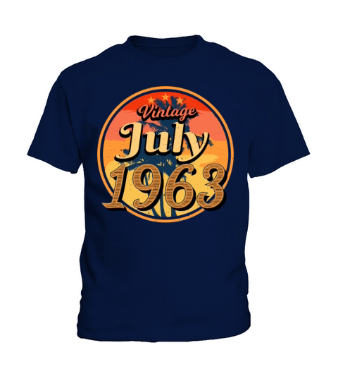 July 1963 Vintage Kids T-Shirt
