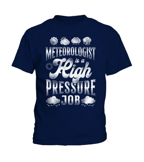 Meteorologist Weather Forecast Kids T-Shirt