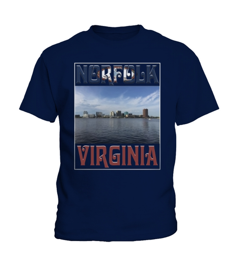 Norfolk-Virginia Kids T-Shirt