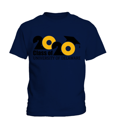University of Delaware Class of Graduation 2020 Kids T-Shirt