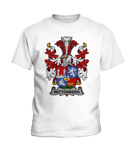 Wittenberg Family Crest Swedish Family Crests - Coffee Mug (colored) Kids T-Shirt