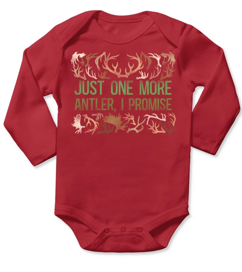 Buck Deer Hunting Hunter Vintage Long Sleeve Baby One-Piece