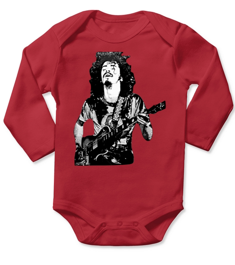Carlos Santana Long Sleeve Baby One-Piece