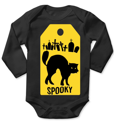 Halloween Gift Tags Halloween Favor 9 Long Sleeve Baby One-Piece