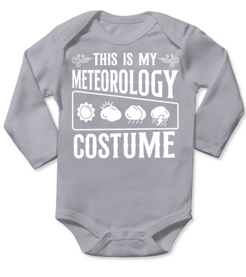 Meteorologist Weather Forecast Long Sleeve Baby One-Piece