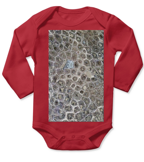 Petoskey Stone, Pure Michigan! - iPhone X Long Sleeve Baby One-Piece