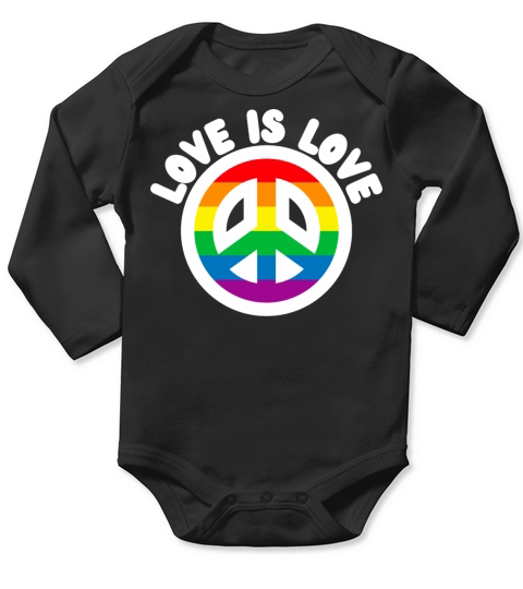 Pride flag - Pride quote lgbt community Long Sleeve Baby One-Piece