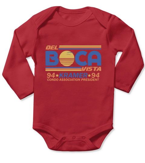 Seinfeld Del Boca Vista Kramer Men Women Best Sunfrog Hoodie Long Sleeve Baby One-Piece