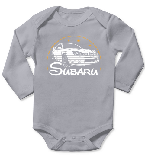 Subaru Long Sleeve Baby One-Piece